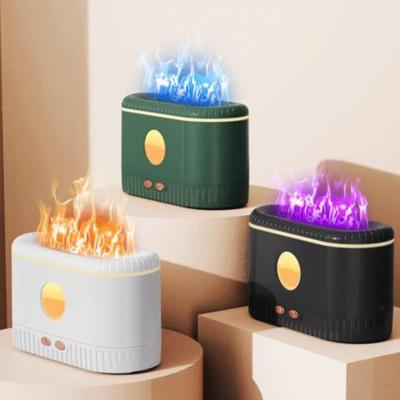 Mini Air Humidifier USB Flame Silent Multicolor Home Decor Bedroom Aroma Assorted Color