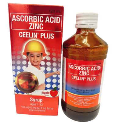 Ceelin PRQ.523648.A Plus Ascorbic Acid Syrup 120 ml