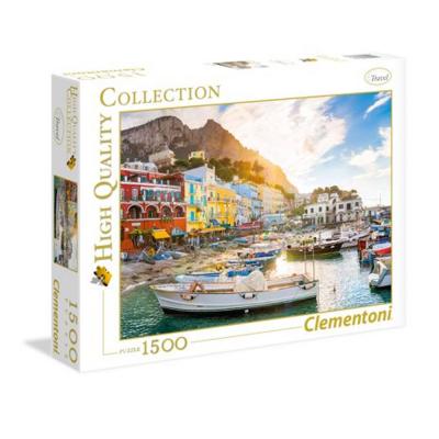 Clementoni Adult Puzzle The Capri 1500 PCS, 6800000190