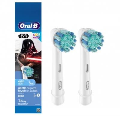 Braun Oral B EB10S 2 SW  Kids Brush heads Starwars