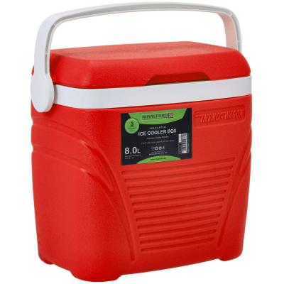 Royalford RF10475 Insulated Ice Cooler Box 8L Red