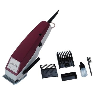 Moser 1400-0151 Professional Corded Hair Clipper Red