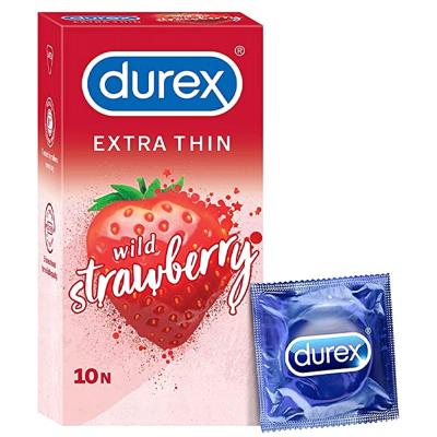 Durex Extra Thin Wild Condoms Pack Of 10