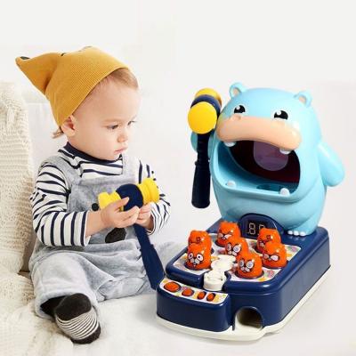 Hippo Playing Gopher Toy Game Beat Table Games Whack a Mole Game Toy Games Balls Score Kids Toys