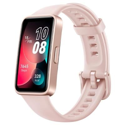HUAWEI Band 8 Smart Watch Ultra-thin Design Scientific Sleeping Tracking 2-week battery life, Compatible with Android & iOS, 24/7 Health Management-BlackBand 8 Smart Watch Ultra-thin Design Scientific Sleeping Tracking 2-week battery life, Compatible with Android & iOS, 24/7 Health Management-Pink