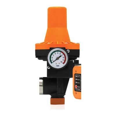 B08SQC6XV6 Electric Pressure Water Pump Controller Orange