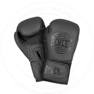 Benlee Leather MMA Sparring Gloves Strikers Black, 20020250-101