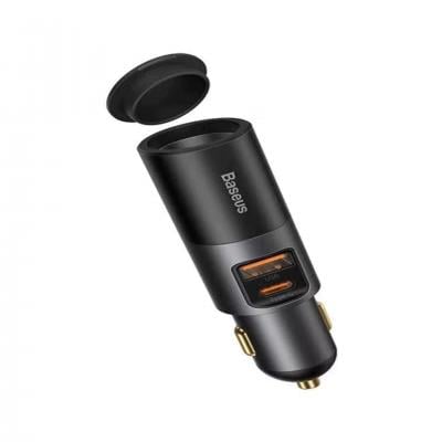 Baseus  CCALL-RH01 Bluetooth Multimedia Device With Dual USB Car Charger Black