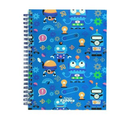 Smily A5 Lined Notebook, Blue