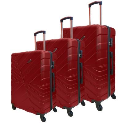SDQ 3 Luggage Trolley Red