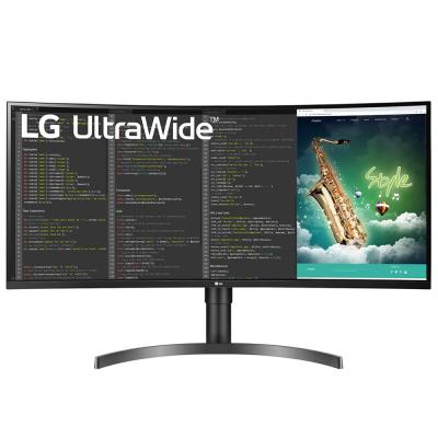 LG 35WN75C 35 inch Curved UltraWide QHD HDR Monitor with USB Type