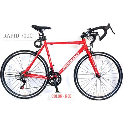 Mogoo Rapid700C Racing Bicycle, Red