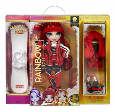 Rainbow High Fashion Winter Break Doll- Ruby Anderson (Red), MGA-574286