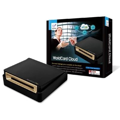 WorldCard Business Card Scanner PenPower Cloud Black