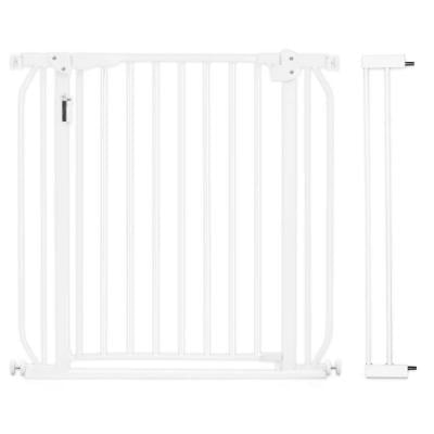 Baby Safe BS_CM_LMG10WH Metal Safety LED Gate with 10Cm Extension White