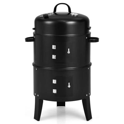 Costway 3 in 1 Charcoal Smoker Grill
