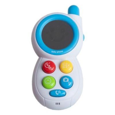 Huanger HE0512 Baby Educational Phone Toy Blue