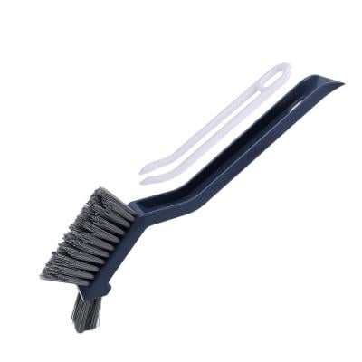 1PCS 3-in-1 Plastic Bathroom Crevice Cleaning Brush
