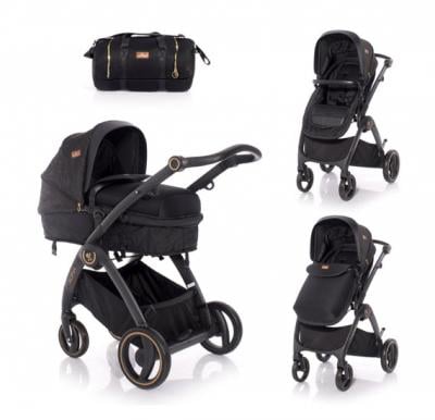Lorelli Premium 10021452005 Baby Stroller Adria Black