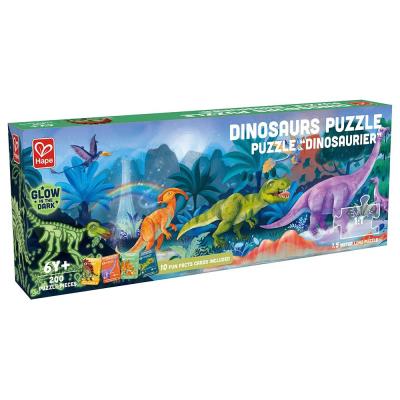 Hape E1632 Dinosaurs Puzzle 200Pcs Multicolor
