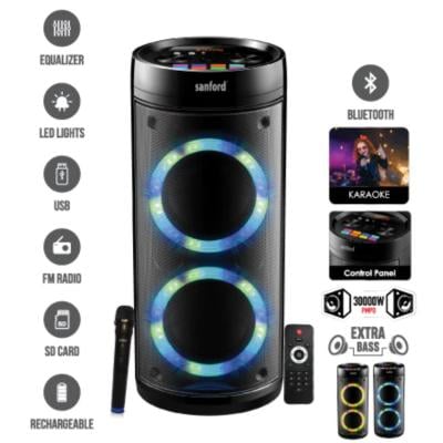 Sanford SF2257RPS A Rechargeable Portable Speakers