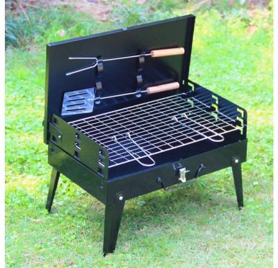 Portable and Folding Barbecue Grill Box