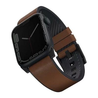 Uniq Straden Hybrid Apple Watch Starp Waterproof Leather Brown