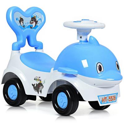 Heng Tai 5526 Dolphin Ride On car, Assorted Color