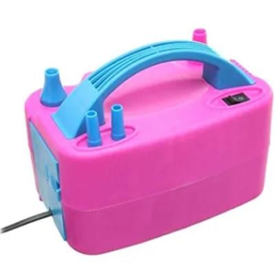 Qings 73005 Electric Balloon Pump 600W Pink with Blue