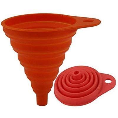 Collapsible Expandable Silicone Funnel
