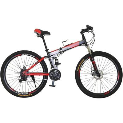 X9 Mountain Foldable Bicycle 29 Inch Red and Black