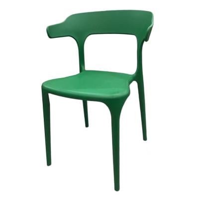 Fancy Curved Backrest Dining Chair JP103F,Green