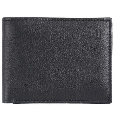 Jafferjees 71238378506 Genuine Leather Mens Hamburg Wallet Black
