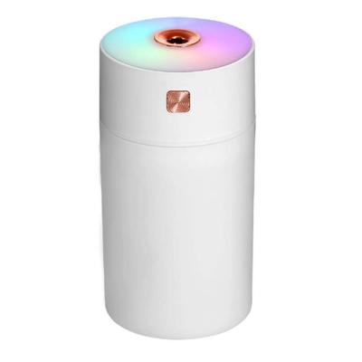 Portable LED Rainbow Light Spray Cool Mist Humidifier