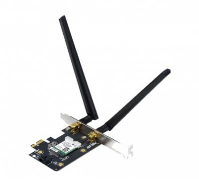Asus PCE-AXE5400EU WiFi 6E PCI-E Adapter with 2 external antennas