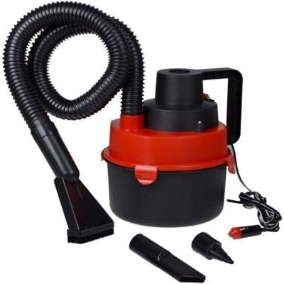 Portable 12V Wet & Dry Auto Car Dust Vacuum Cleaner Brush Crevice Nozzle Heads
