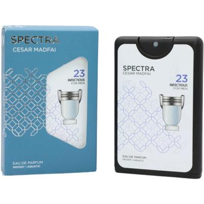 Mini Spectra 23 Infectious Pocket Perfume For Men Only, 18ml