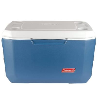 Coleman 3000006574 70 Qt Rckwhtrck Camping Cooler Blue with White