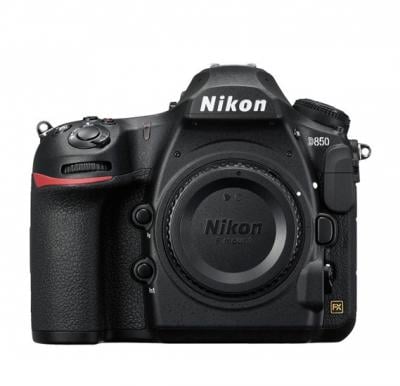 Nikon D850 Digital SLR Camera, 45.7 MP, Black, Body Only
