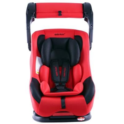 Baby Plus BP8464-Red/Blk Baby Car Seat, Red and Black