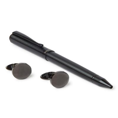 Segma PC 14-311 Pen with Cufflinks Set and Refillable Blue Ink