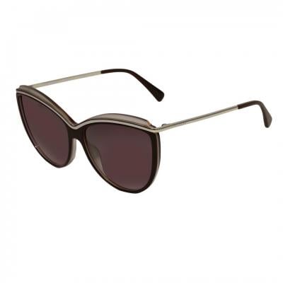 Longchamp LO676S 202 Cat eye Brown And Gold Sunglasses