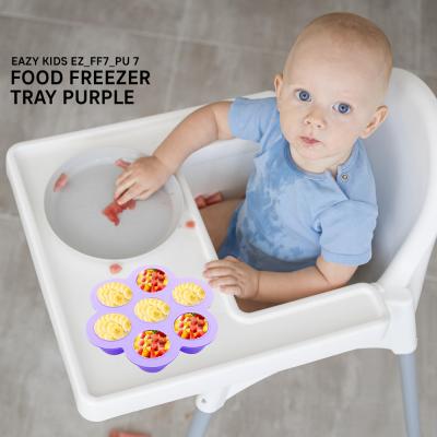 Eazy Kids EZ_FF7_PU 7 Food Freezer Tray Purple