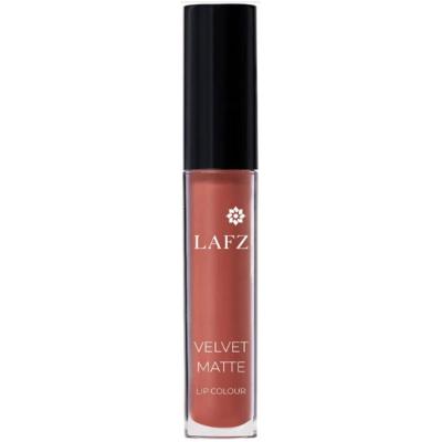 Lafz Transfer Proof Velvet Matte Lip Color, Peach and Cream 5.5ml