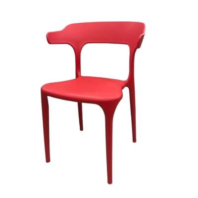 Fancy Curved Backrest Dining Chair JP1034D,Red
