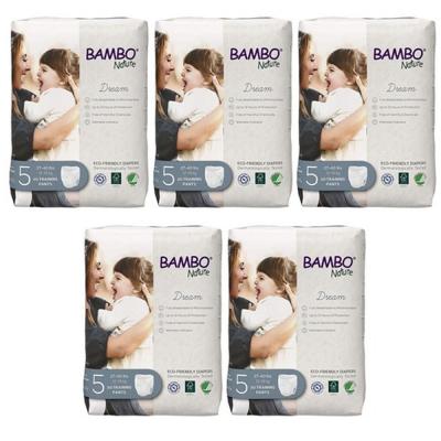 Bambo Nature Eco-Friendly Diaper Pants Mega Pack Size 5 12 to 18Kg 100Pcs