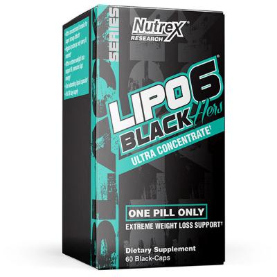 Nutrex LIPO6 BLACK HERS 60 Capsules