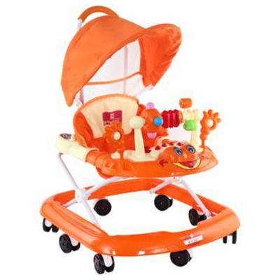 Baby Plus BP6002W-ORG Baby Walker With Canopy