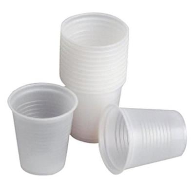 Hotpack PC6PP White Plastic Cup 6 Oz 50 Piece with 20 Packets