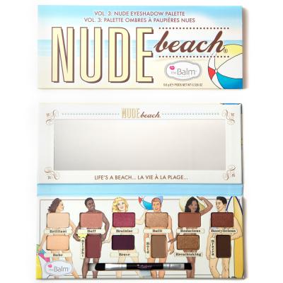 The Balm Nude Beach Eyeshadow Palette, TBM107COS00378